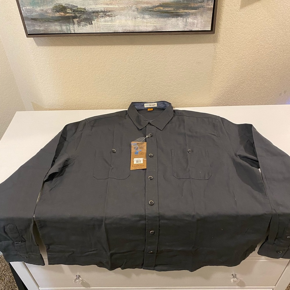 Men’s gray bitten up puretec col